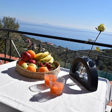 Apollo Romantic Sea View Villa Kivérion Eksteriør bilde