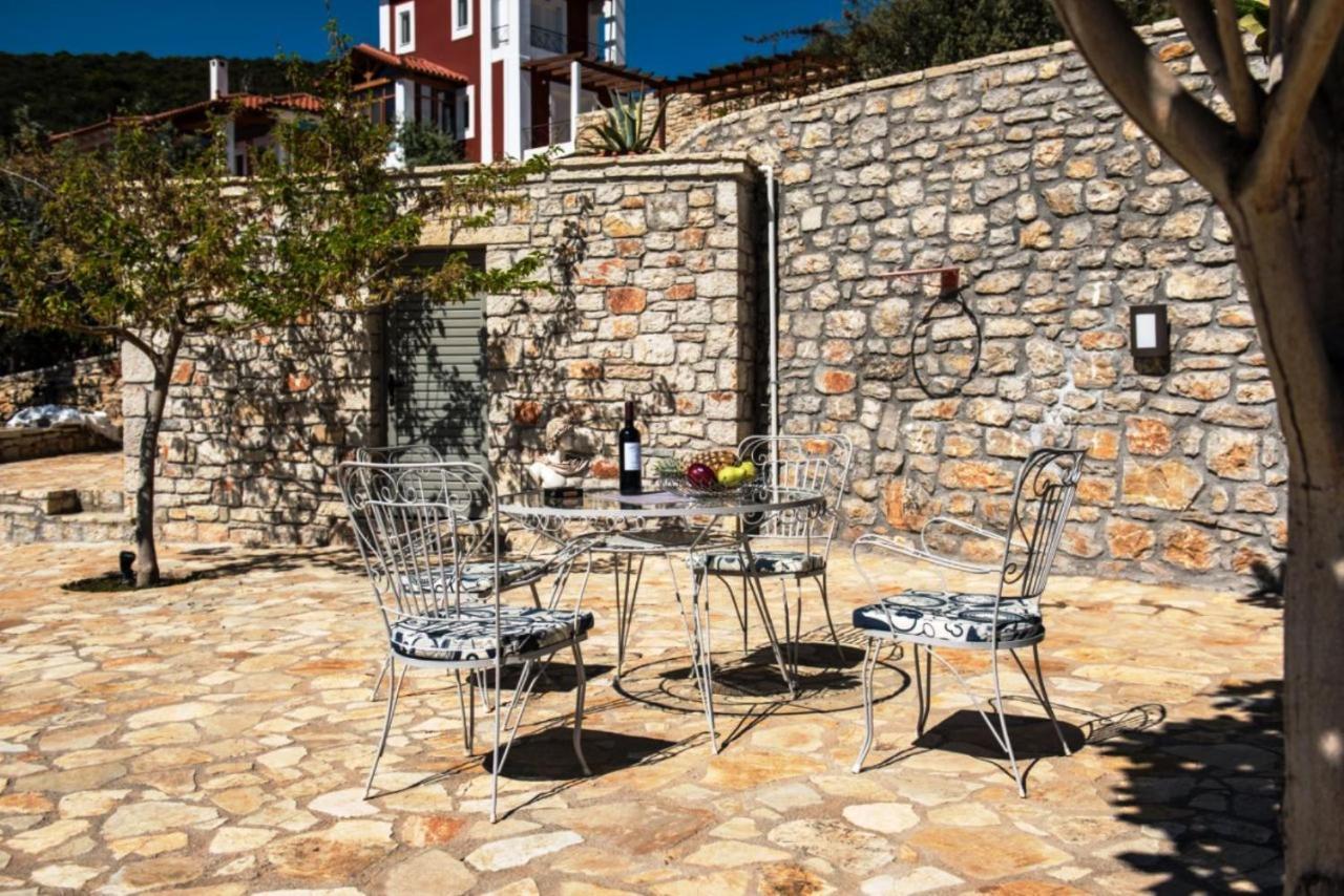 Apollo Romantic Sea View Villa Kivérion Eksteriør bilde