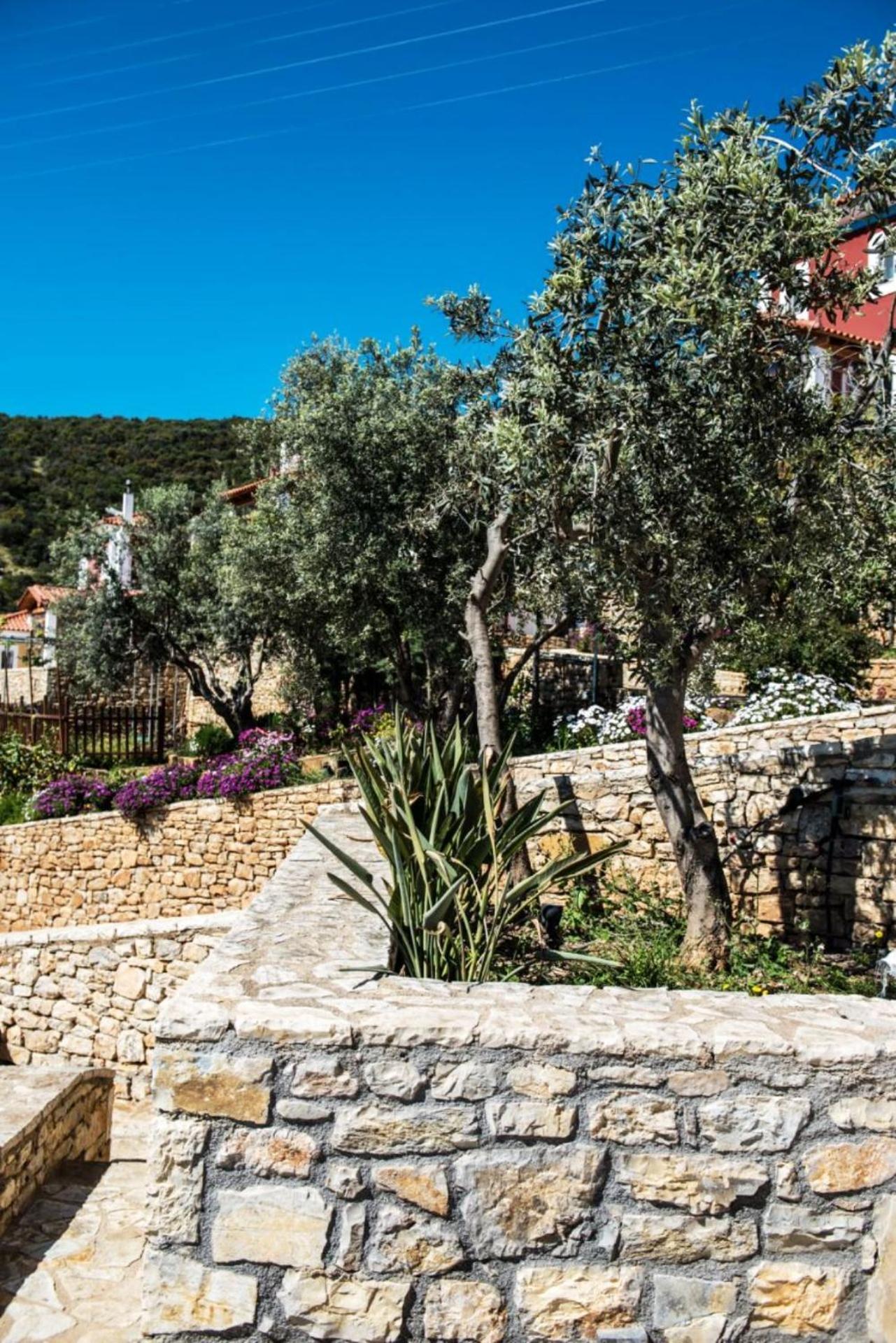 Apollo Romantic Sea View Villa Kivérion Eksteriør bilde