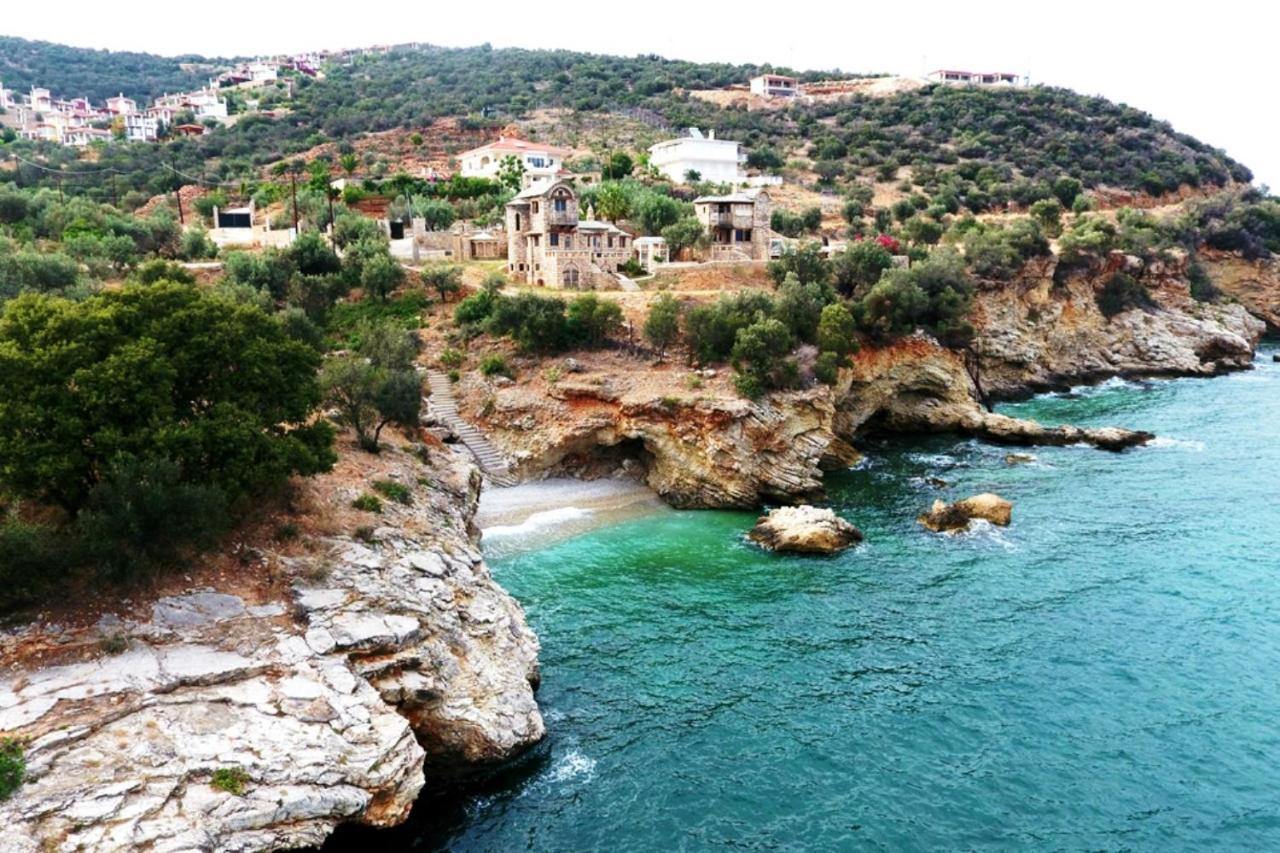Apollo Romantic Sea View Villa Kivérion Eksteriør bilde