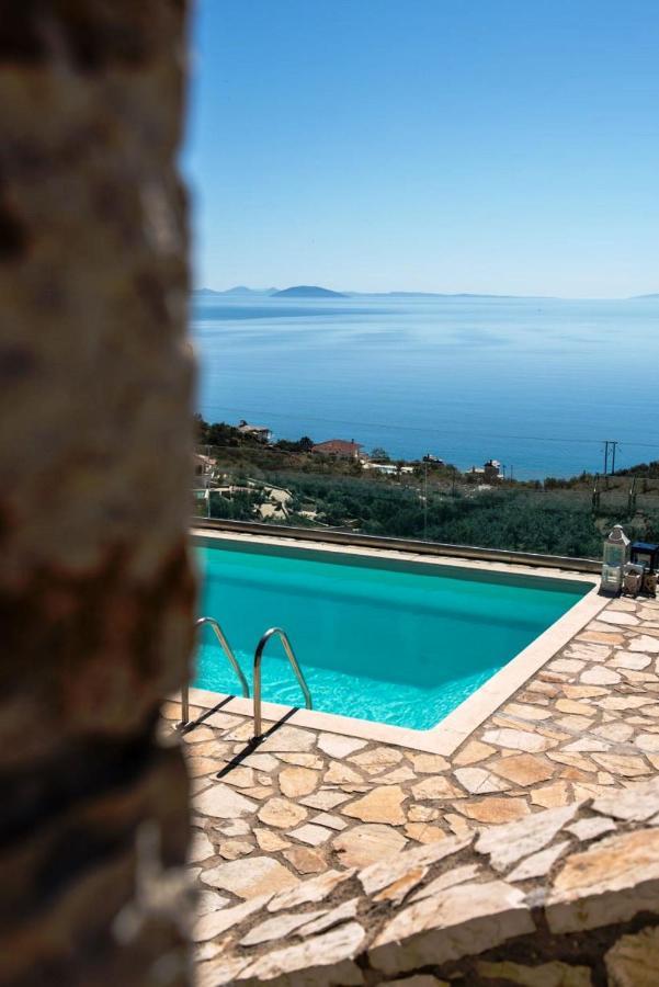 Apollo Romantic Sea View Villa Kivérion Eksteriør bilde