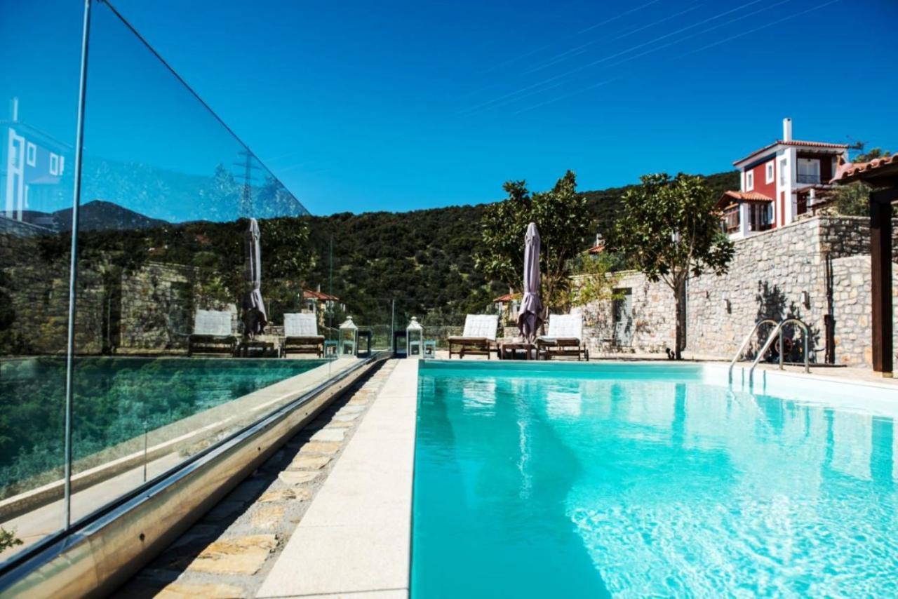 Apollo Romantic Sea View Villa Kivérion Eksteriør bilde