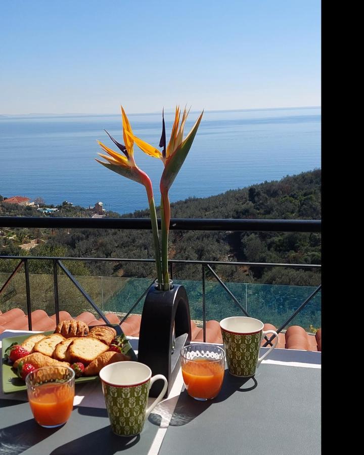 Apollo Romantic Sea View Villa Kivérion Eksteriør bilde