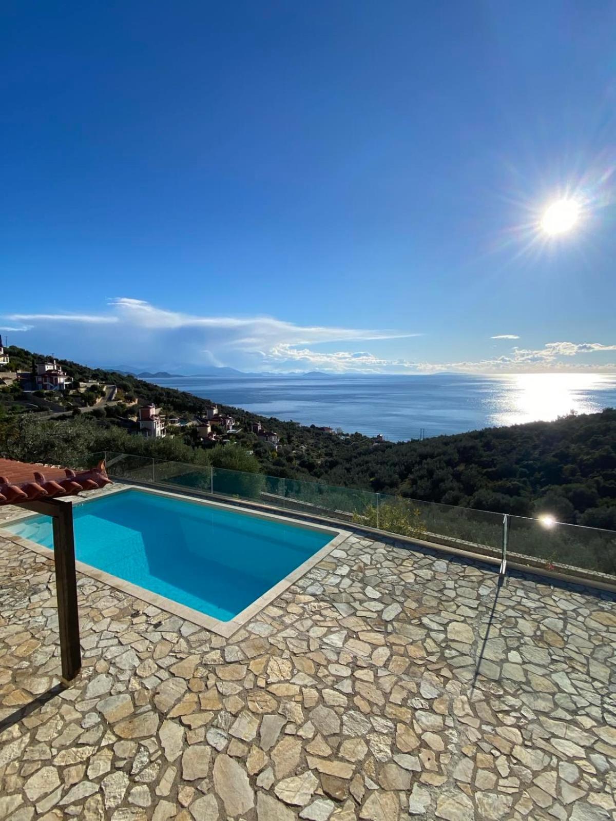 Apollo Romantic Sea View Villa Kivérion Eksteriør bilde