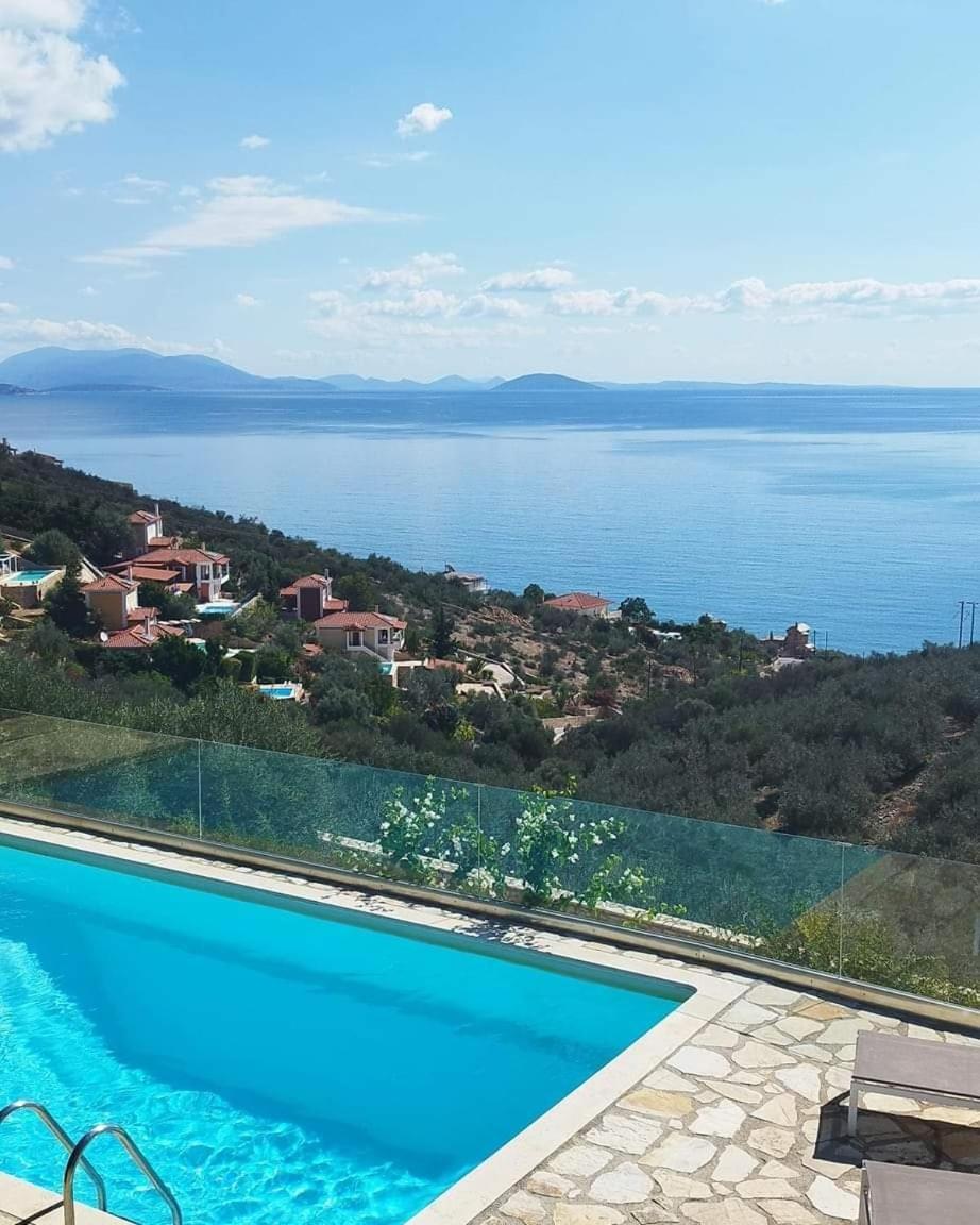 Apollo Romantic Sea View Villa Kivérion Eksteriør bilde