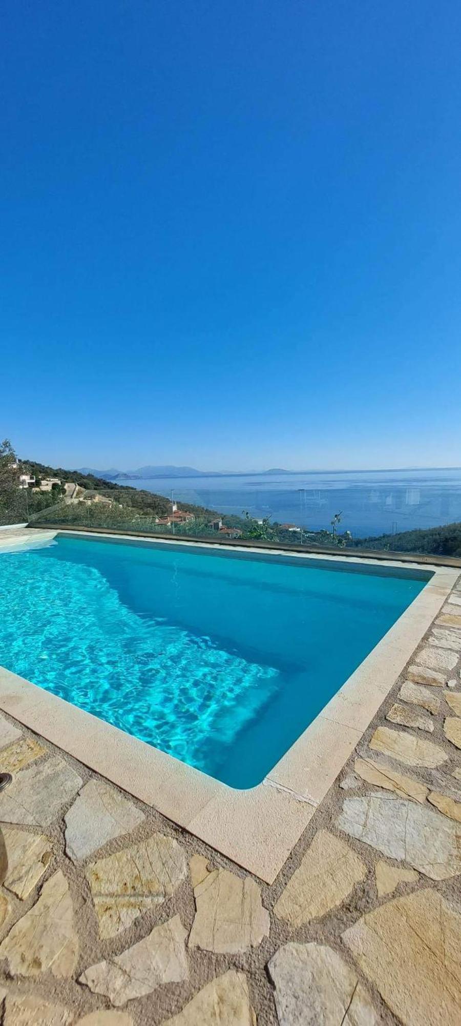 Apollo Romantic Sea View Villa Kivérion Eksteriør bilde