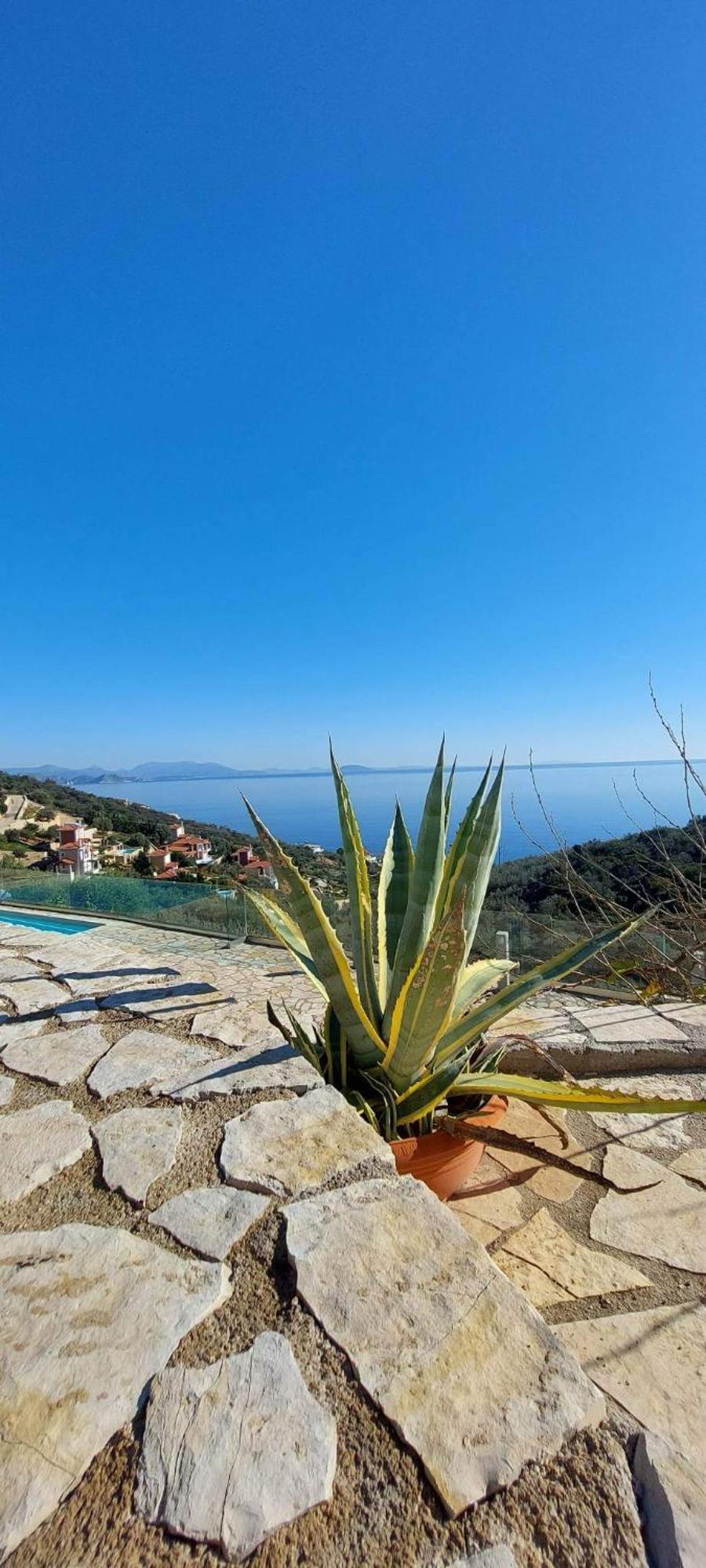 Apollo Romantic Sea View Villa Kivérion Eksteriør bilde